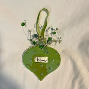 *EUC* Silvestri Home Heart by Sandra Magsamen - Velvet Ribbon & Sparkles